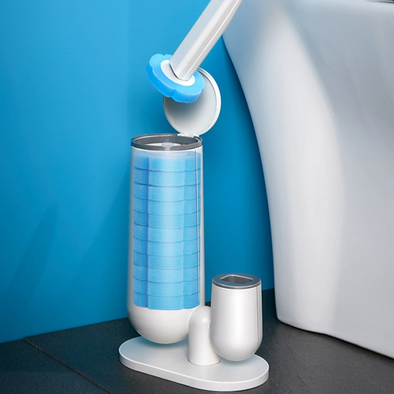 BowLift | Cleaning Magic Disposable Toilet Brush Set