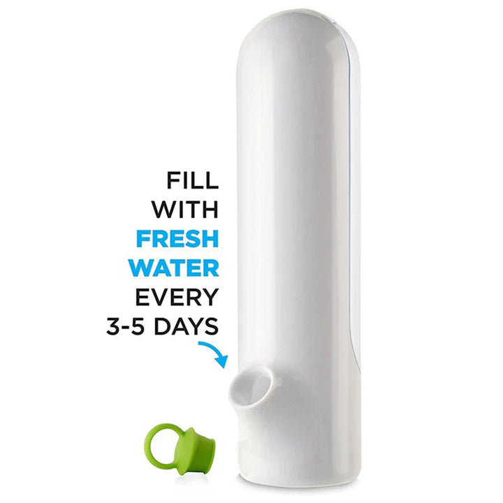 Herb storage container for fresh vanilla, vegetables, and herbs in the kitchen | Bowlift
