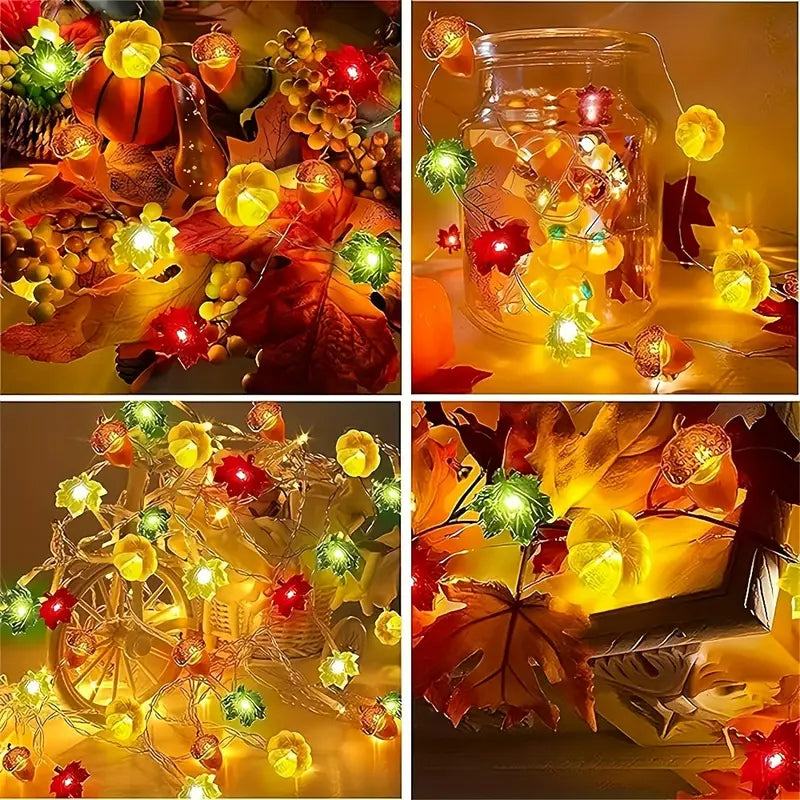 BowLift | Autumn LED Light String | Halloween Decoration