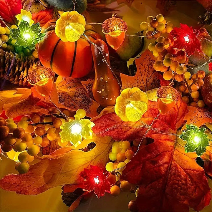 BowLift | Autumn LED Light String | Halloween Decoration