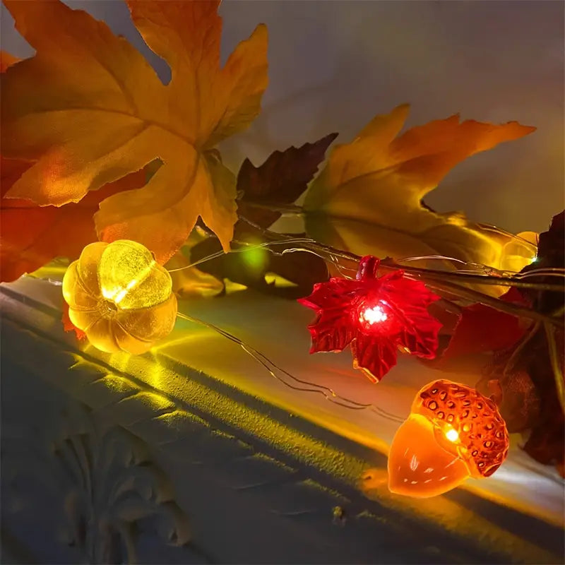 BowLift | Autumn LED Light String | Halloween Decoration