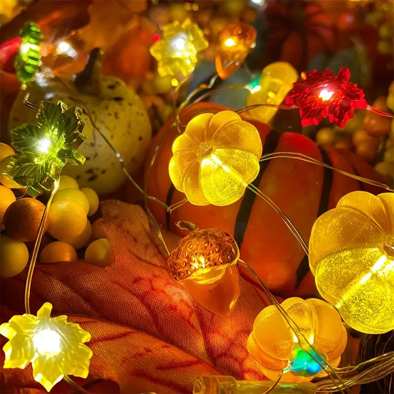 BowLift | Autumn LED Light String | Halloween Decoration
