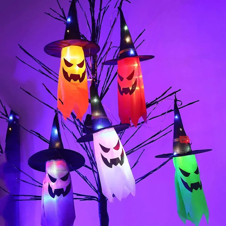 BowLift | Witch Hat String Lights | LED String Lights Outdoor for Halloween