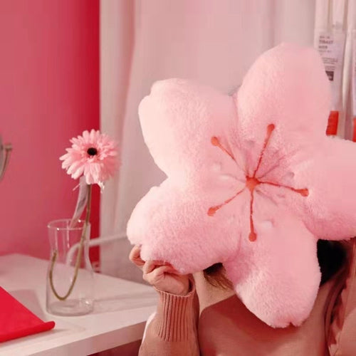 BowLift | Colorful Cherry Flower Seat Cushion Pillow