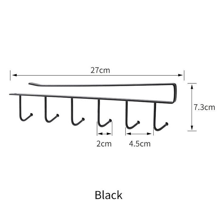 BowLift | Kitchen Under Cabinet Organizer Hook Rack