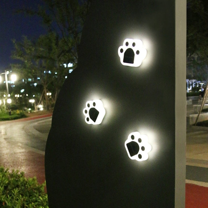BowLift | Cat Paw Solar Powered Outdoor Floor Lamps
