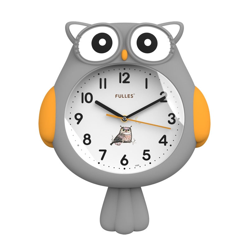 BowLift | Cute Midnight Owl Wall Clock