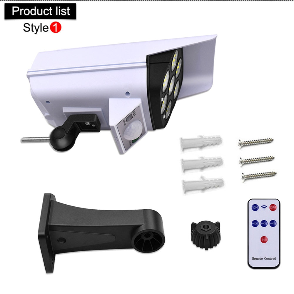BowLift | Solar Motion Sensor Dummy Security Camera Light
