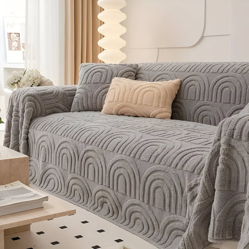 BowLift | ArchPlush Sofa Cover | Jacquard Sofa Slipcover for All Sofa Types