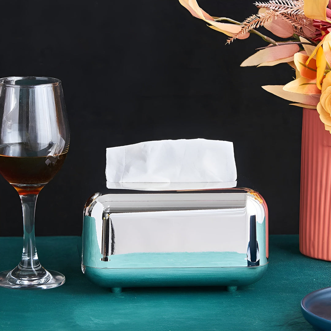 BowLift | Elegant Tissue Box Holder with Glossy Surface