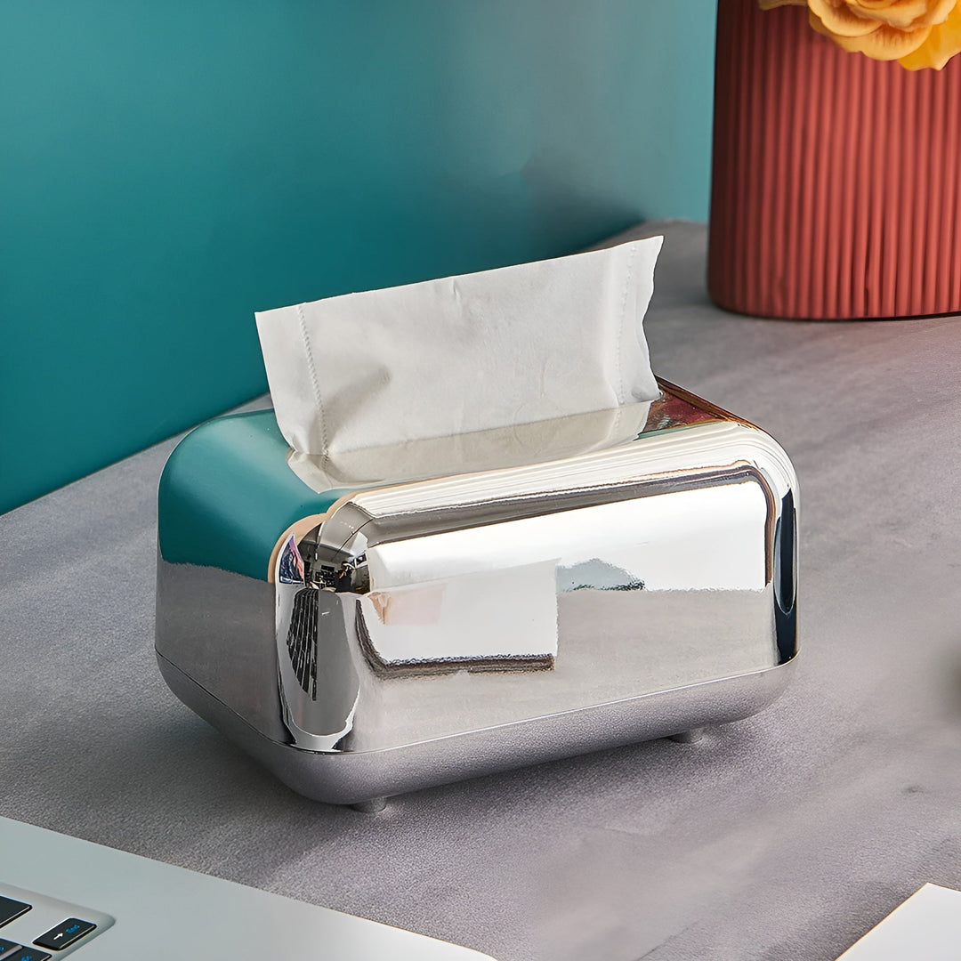 BowLift | Elegant Tissue Box Holder with Glossy Surface