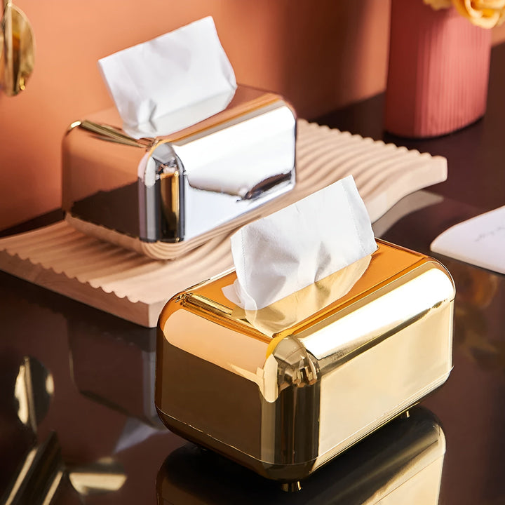BowLift | Elegant Tissue Box Holder with Glossy Surface
