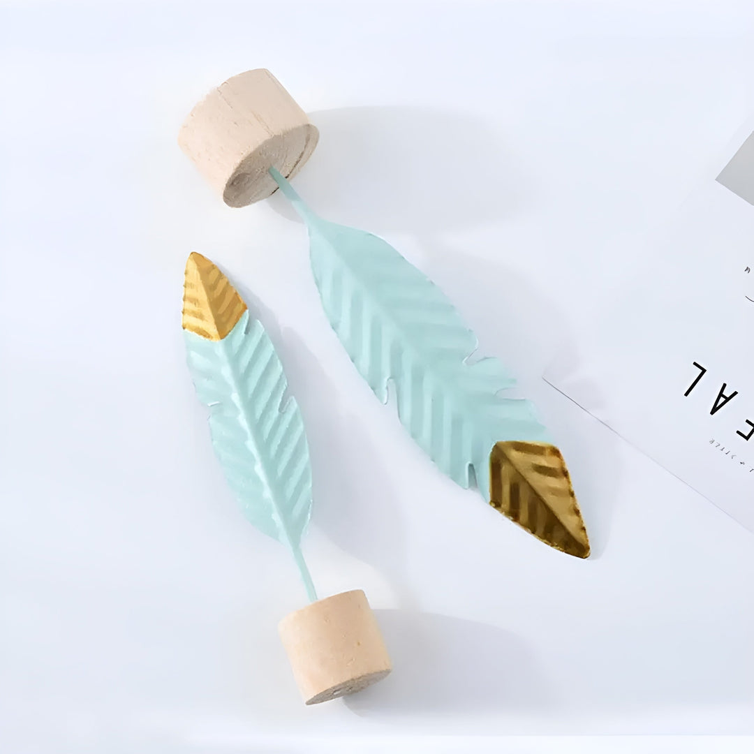 BowLift | Chic Touch Miniature Wood Ornaments – Iron and Wood