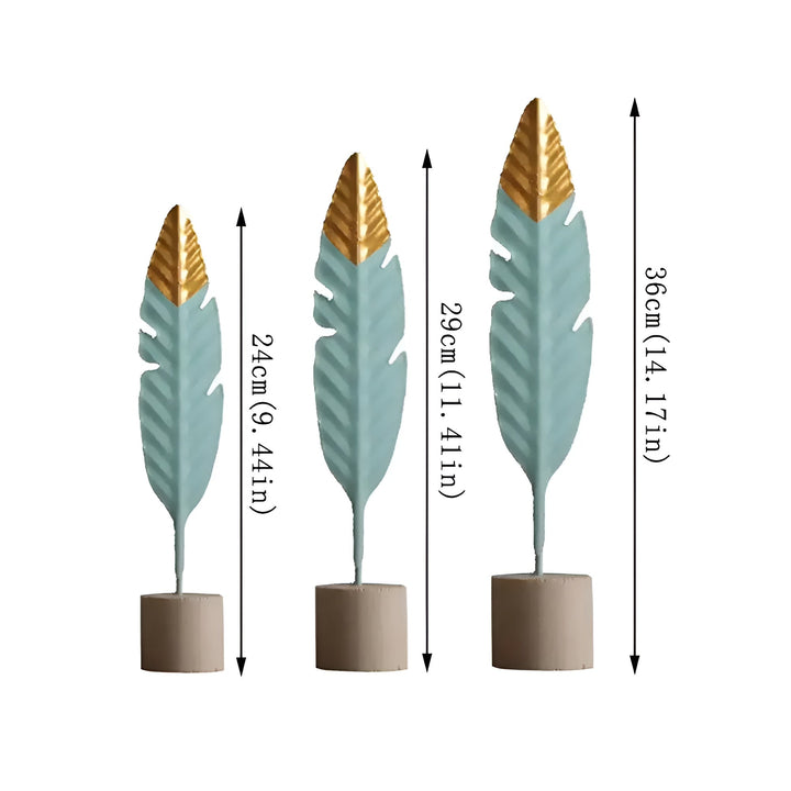 BowLift | Chic Touch Miniature Wood Ornaments – Iron and Wood