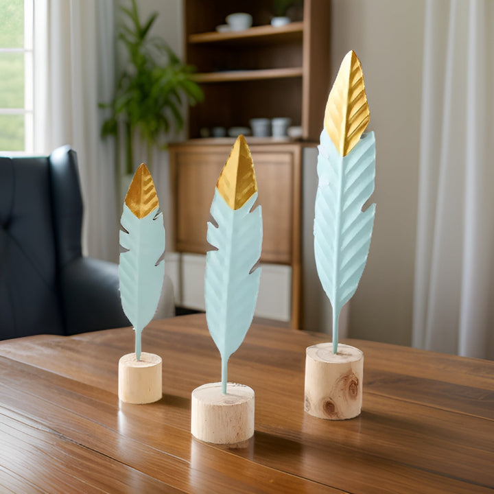 BowLift | Chic Touch Miniature Wood Ornaments – Iron and Wood