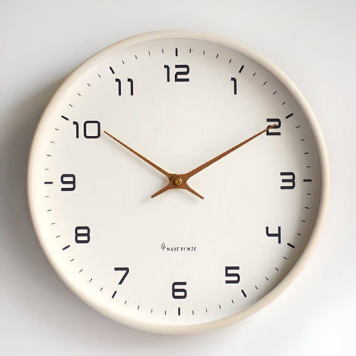 BowLift | Elegant Wooden Wall Clock 30 cm