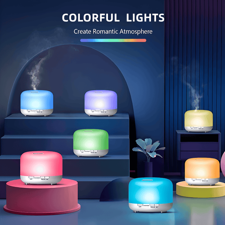BowLift | Colorful 4-in-1 Humidifier with Bluetooth Speaker