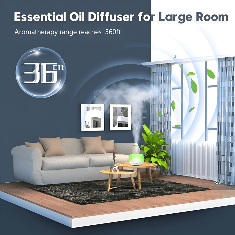 BowLift | Colorful 4-in-1 Humidifier with Bluetooth Speaker