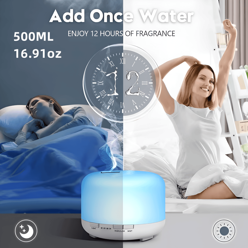 BowLift | Colorful 4-in-1 Humidifier with Bluetooth Speaker