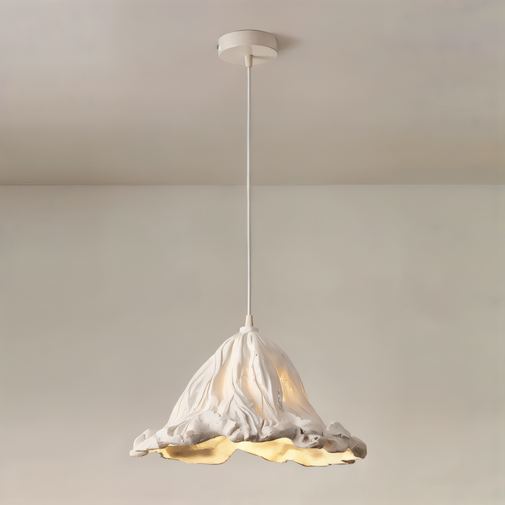 BowLift | Artistic Pendant Lamp made of Resin with Volcanic Design
