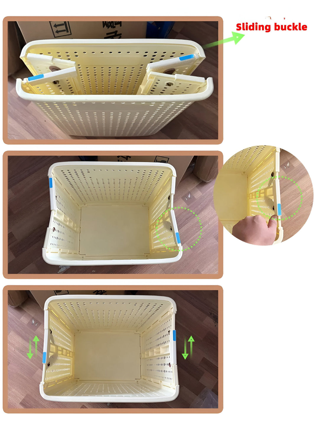 BowLift | FoldaRoll Laundry Basket Foldable with Wheels