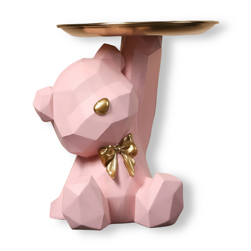 BowLift | Geometric Bear | Multifunctional Decoration and Key Holder