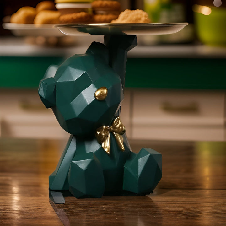 BowLift | Geometric Bear | Multifunctional Decoration and Key Holder