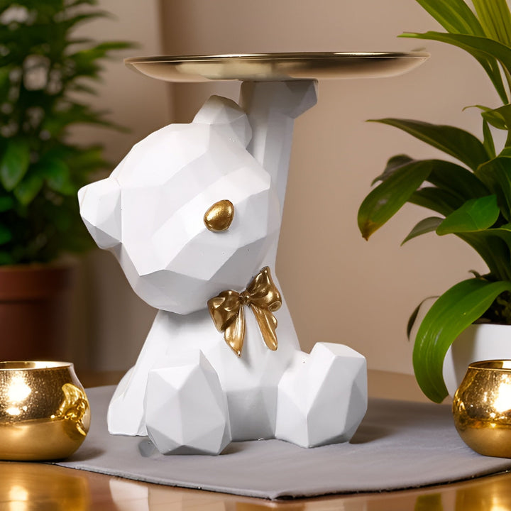 BowLift | Geometric Bear | Multifunctional Decoration and Key Holder