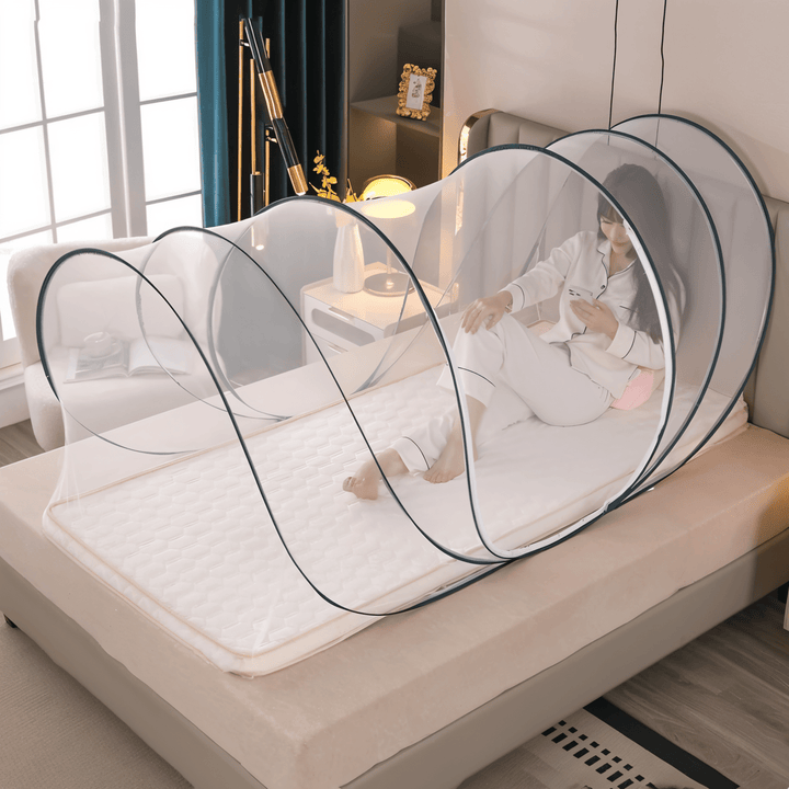 BowLift | Foldable round mosquito net with fine mesh