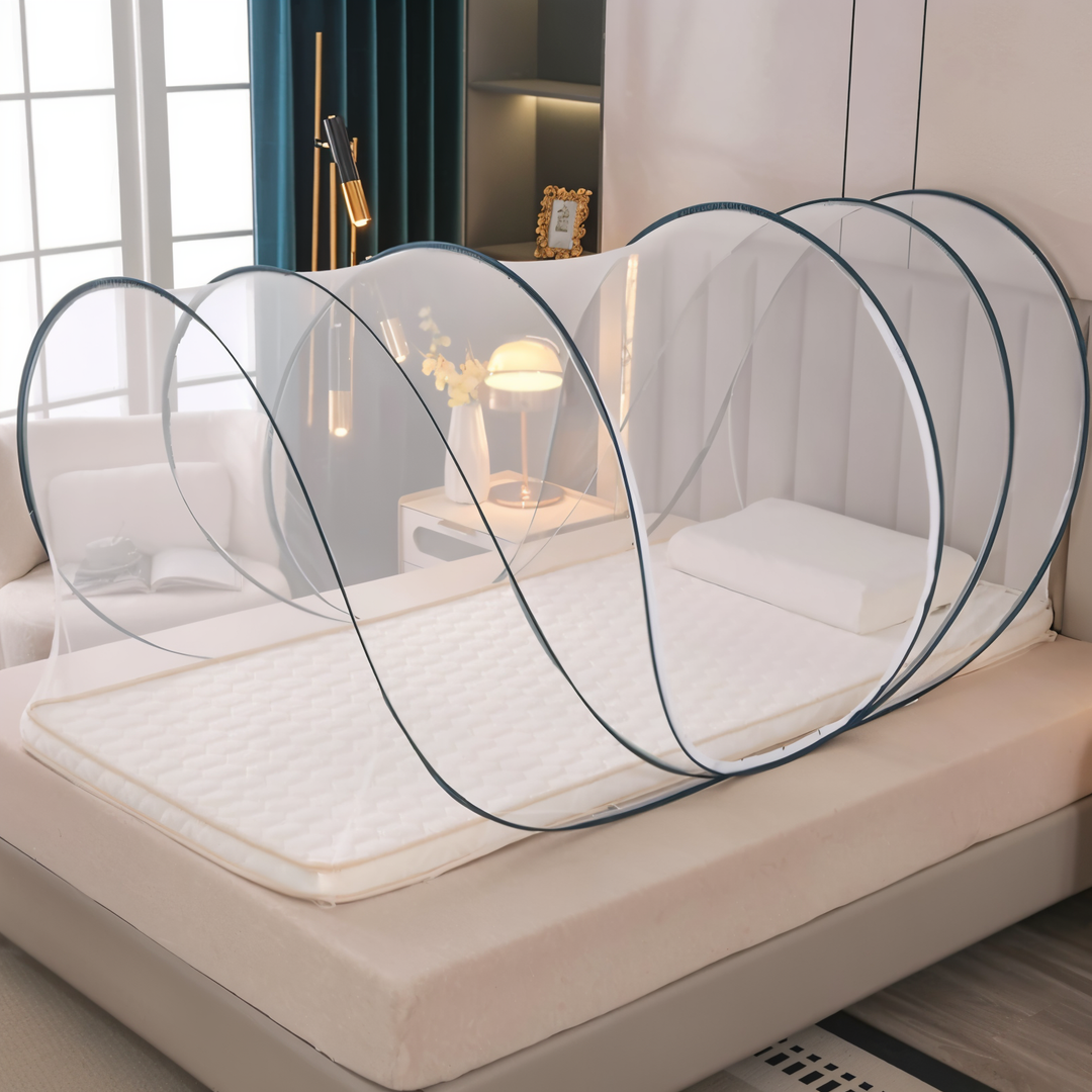 BowLift | Folding Mosquito Net for Bed – Effective Mosquito Protection made of Polyester and Fiberglass