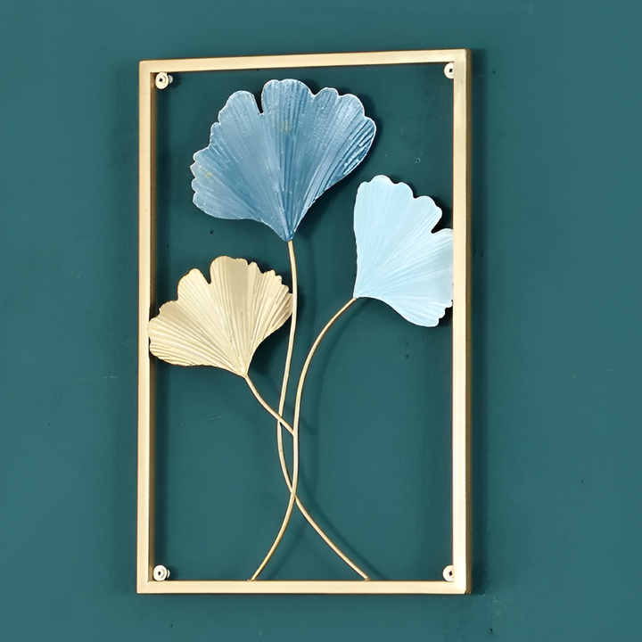 BowLift | Leafy Luxe – Nordic Wall Decor made of Metal in Leaf Design