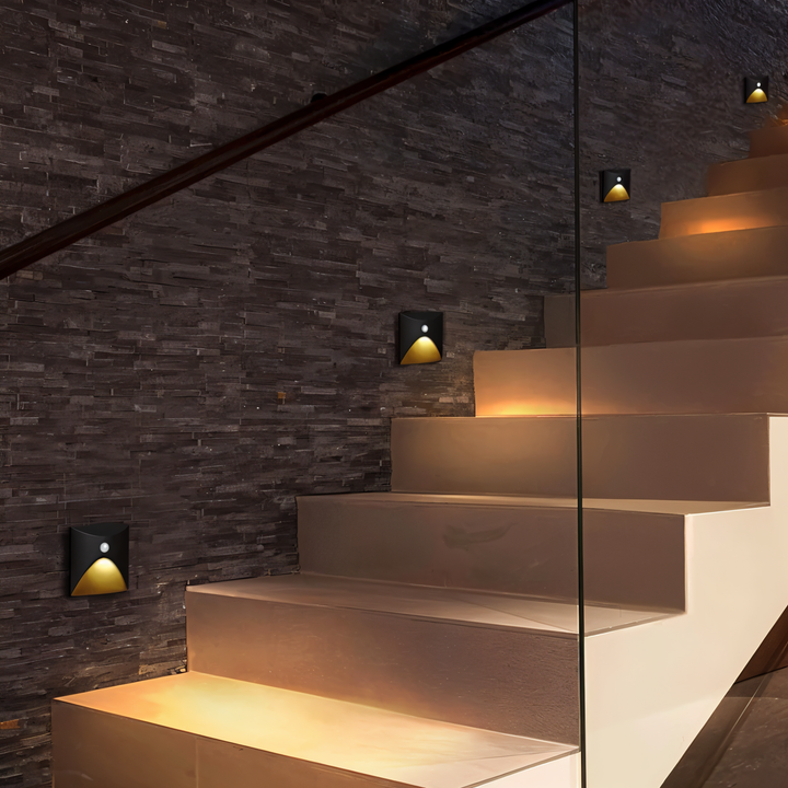 BowLift | LuminiPath - Waterproof IP65 Wall Light - Indoor and Outdoor Wall Light - Motion Sensor Wall Light LED