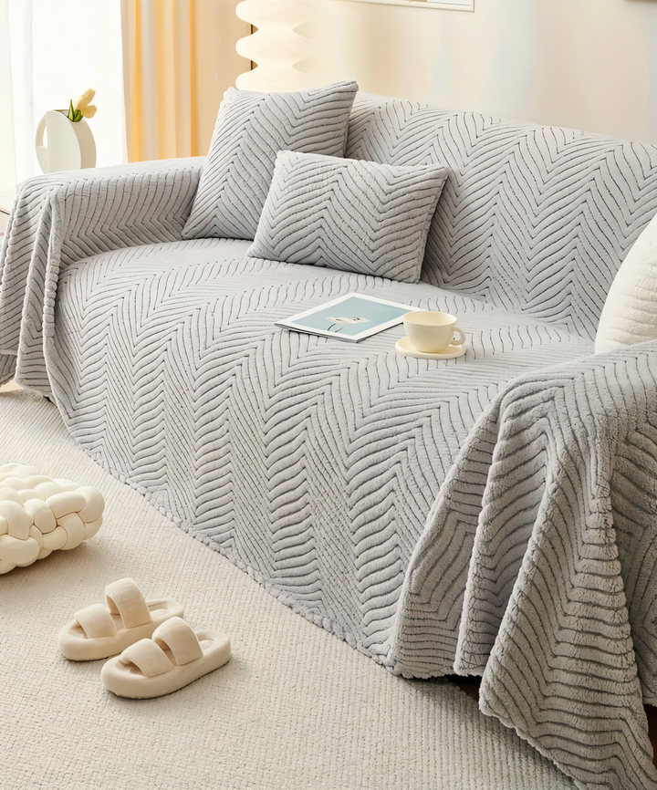 BowLift | LuxuraWrap | Non-slip sofa cover for pets