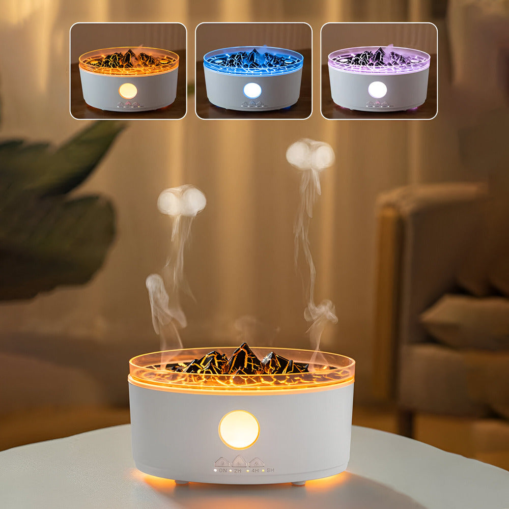 BowLift | Aroma Diffuser with Volcano Flame Effect – Ultrasonic Room Fragrance Diffuser