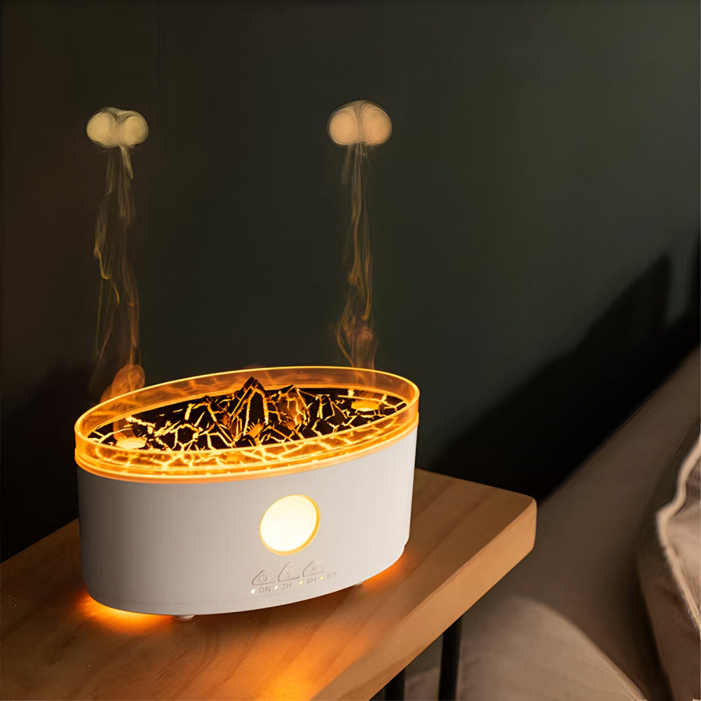 BowLift | Aroma Diffuser with Volcano Flame Effect – Ultrasonic Room Fragrance Diffuser