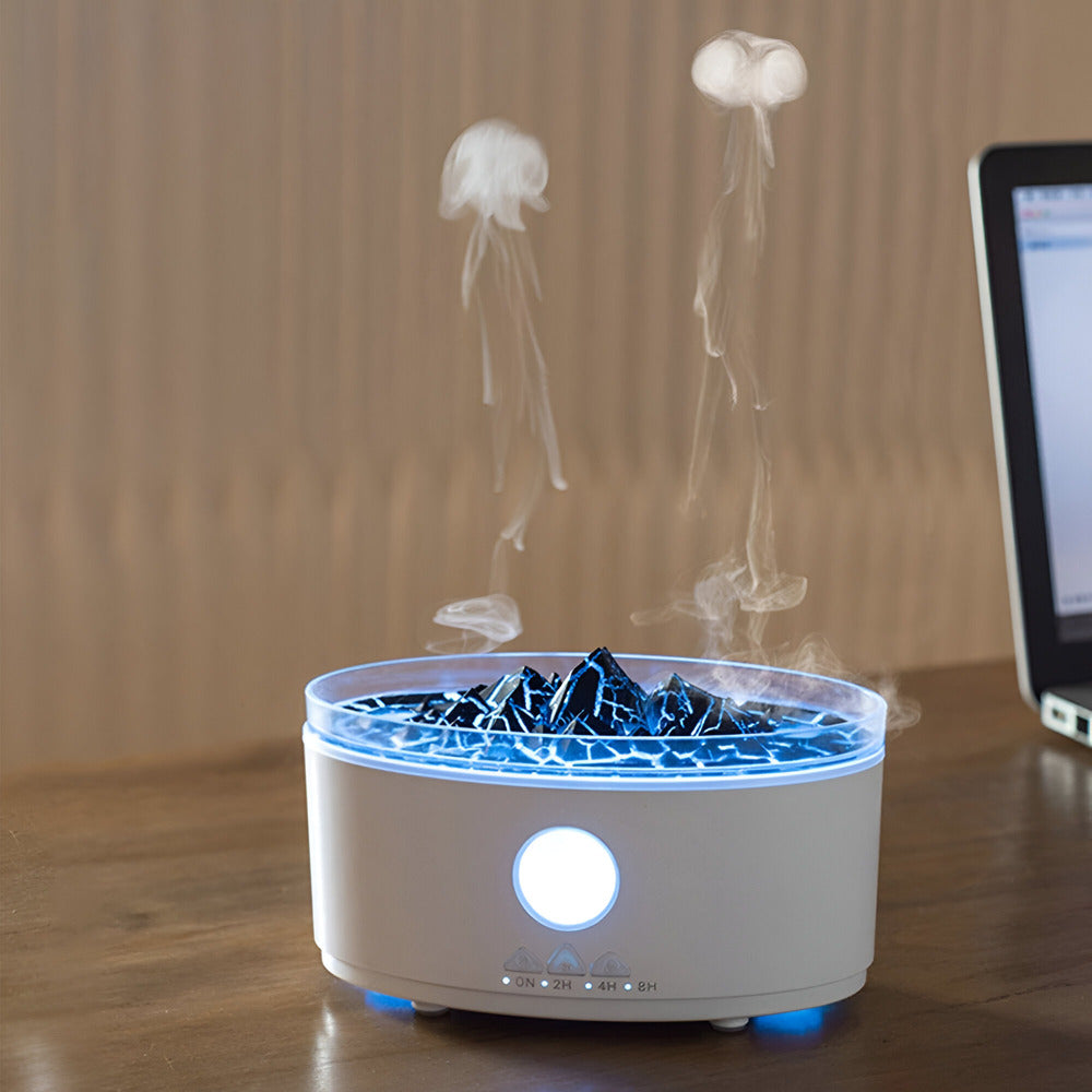 BowLift | Aroma Diffuser with Volcano Flame Effect – Ultrasonic Room Fragrance Diffuser