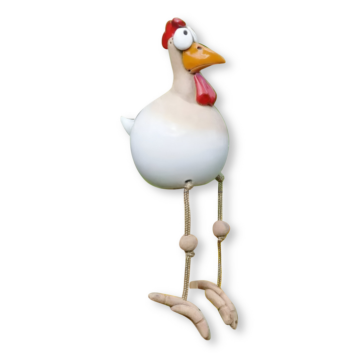 BowLift | Haan Garden Statue with Big Eyes Made of Weatherproof Resin