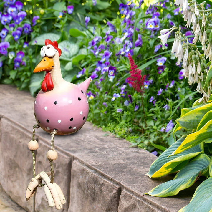 BowLift | Haan Garden Statue with Big Eyes Made of Weatherproof Resin
