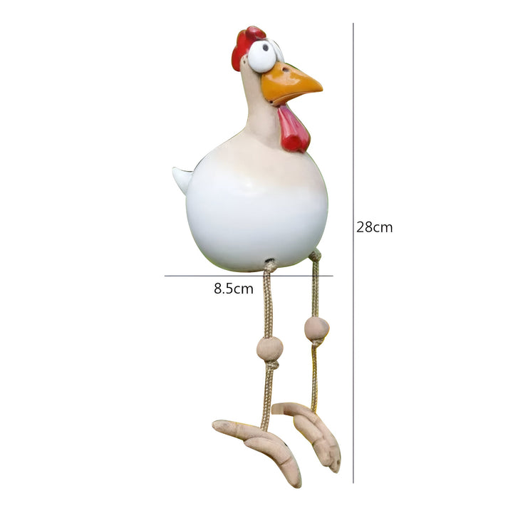 BowLift | Haan Garden Statue with Big Eyes Made of Weatherproof Resin