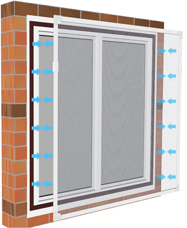 EasyFix WindowShield™ - Effective Protection against Insects and Allergies Bowlift