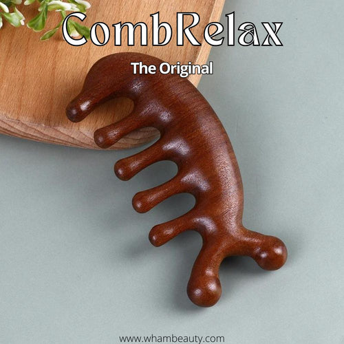 CalmComb - Luxe Massagekam van Sandelhout Bowlift