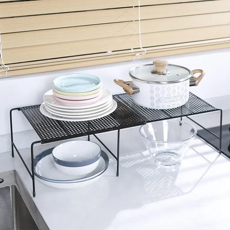 BowLift | Adjustable Metal Shelf Organizer for Cabinets
