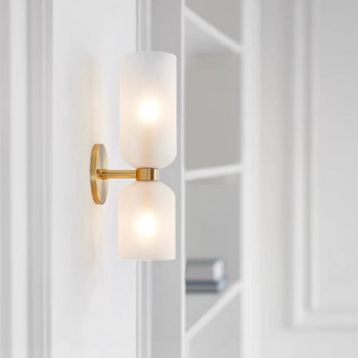 BowLift | Glass Wall Light With Double Lamp Design