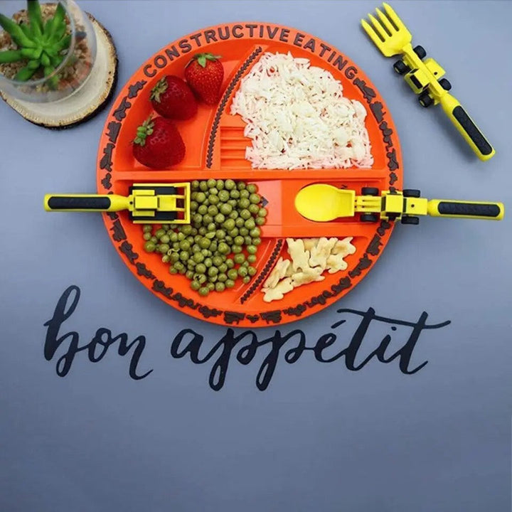 BowLift | Construction Site Eating Set for Children