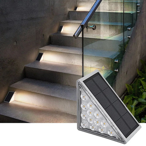 BowLift | Outdoor Solar Stair Lights | Weatherproof, Automatic & Eco-Friendly Lighting for Safe Outdoor Spaces
