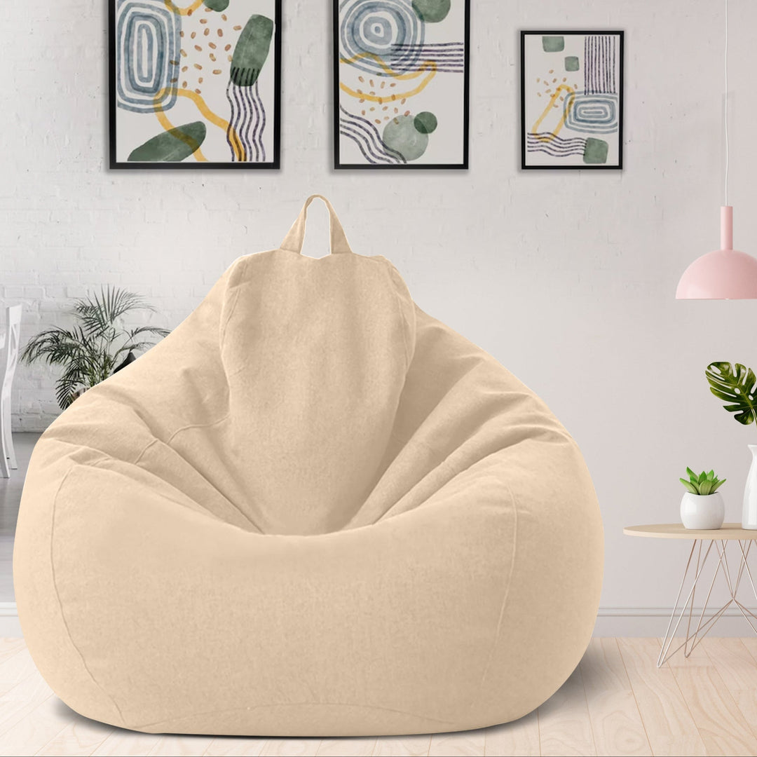 BowLift | Luxury Linen Bean Bag – Ergonomic & Stylish Comfort Seating