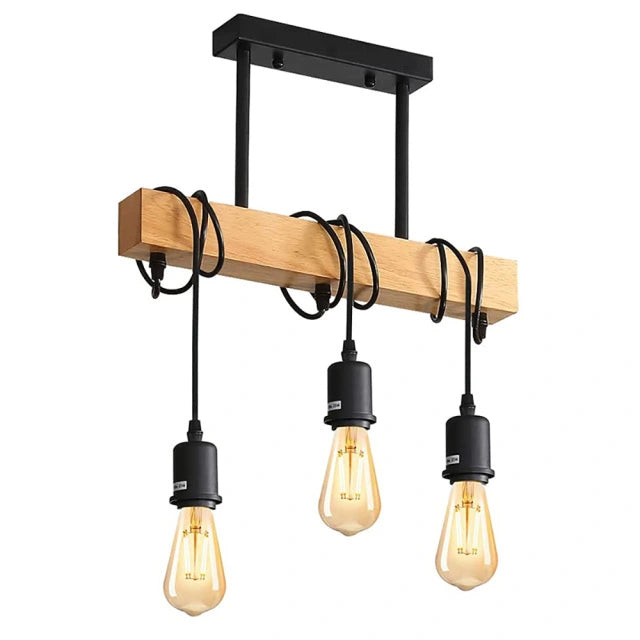 BowLift | Industrial Pendant Light Black | Adjustable Hanging Lamp