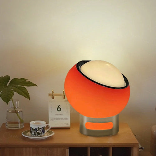 BowLift | Elegant Bauhaus Table Lamp made of Opal Glass