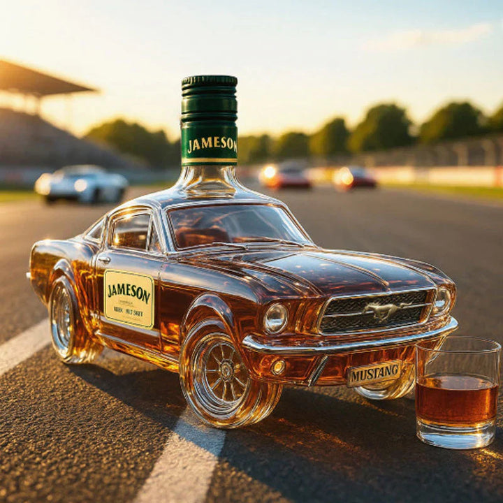 BowLift | OutlawFlask | Limited Edition Bronco Whiskey Bottle