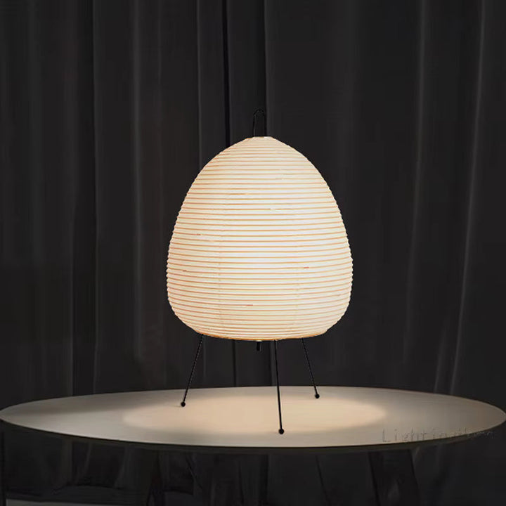 BowLift | AkariOrb – Japanese rice paper pendant lamp